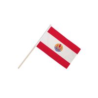 French Polynesia Hand Flags