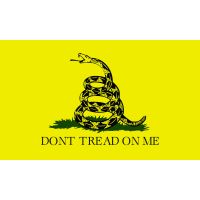 Gadsden Coffin Drape Flag