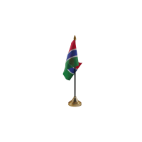 Gambia Small Table Flag