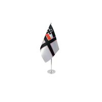 German Imperial (WWI no Crest) Satin Table Flag