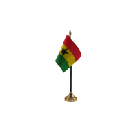 Ghana Small Table Flag