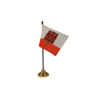 Gibraltar Small Table Flag