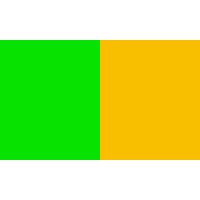 Green and Gold Irish County Coffin Drape Flag