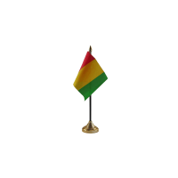 Guinea Small Table Flag