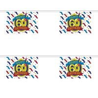 Happy 60th Birthday Rectangular Bunting