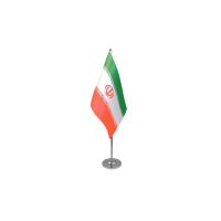 Iran Satin Table Flag