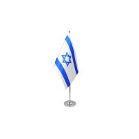 Israel Satin Table Flag