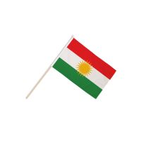 Kurdistan Hand Flags