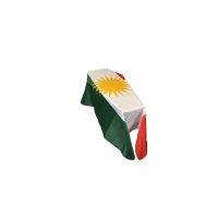Kurdistan Coffin Drape Flag