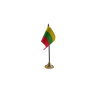 Lithuania Small Table Flag