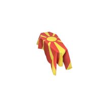 Macedonia New Coffin Drape Flag