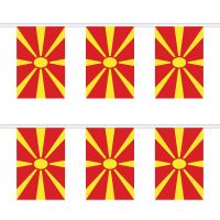 Macedonia New Rectangular Bunting