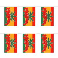 Marijuana Rectangular Bunting
