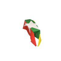 Myanmar New (Burma) Coffin Drape Flag