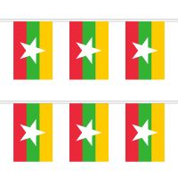 Myanmar New (Burma) Rectangular Bunting