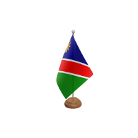 Namibia Wooden Table Flag