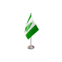 Norfolk Island Satin Table Flag