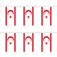 Cyprus North Rectangular Bunting