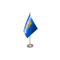 Oklahoma Satin Table Flag