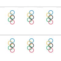 Olympic Rectangular Bunting