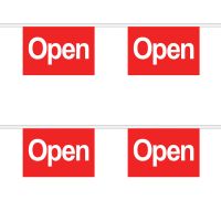 Open (Red) Rectangular Bunting Horizontal