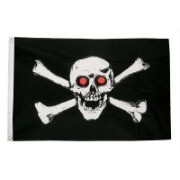 Pirate Red Eyes Flag