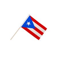Puerto Rico Hand Flags