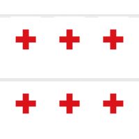 Red Cross Rectangular Bunting
