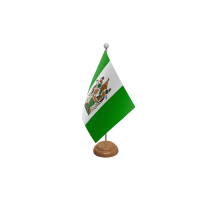 Rhodesia Wooden Table Flag
