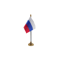 Russia Small Table Flag