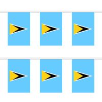 Saint Lucia Rectangular Bunting