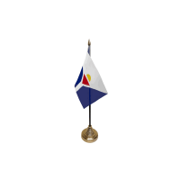 Saint Martin Small Table Flag