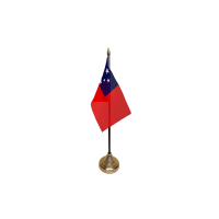 Samoa (Western) Small Table Flag