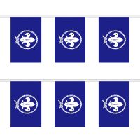 Scouts Blue Rectangular Bunting