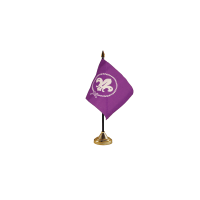 Scouts Purple Small Table Flag