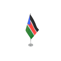 Sudan South Satin Table Flag