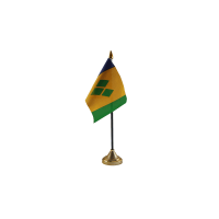 Saint Vincent Small Table Flag