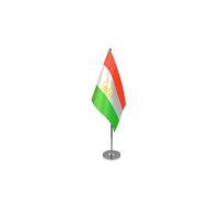 Tajikistan Satin Table Flag