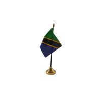 Tanzania Small Table Flag