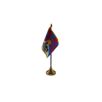 Tibet Small Table Flag