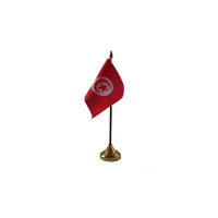 Tunisia Small Table Flag