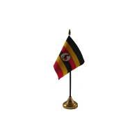 Uganda Small Table Flag