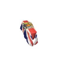 Union Jack Crest Coffin Drape Flag