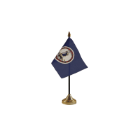 Virginia Small Table Flag