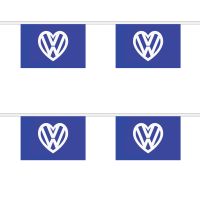 VW Love Horizontal Rectangular Bunting