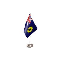 Western Australia Satin Table Flag
