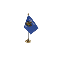 Wisconsin Small Table Flag