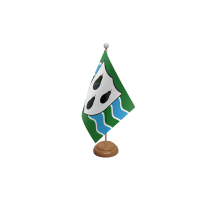 Worcestershire (New) Wooden Table Flag