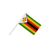 Zimbabwe Hand Flags
