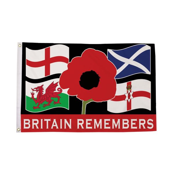 Britain Remembers Flag